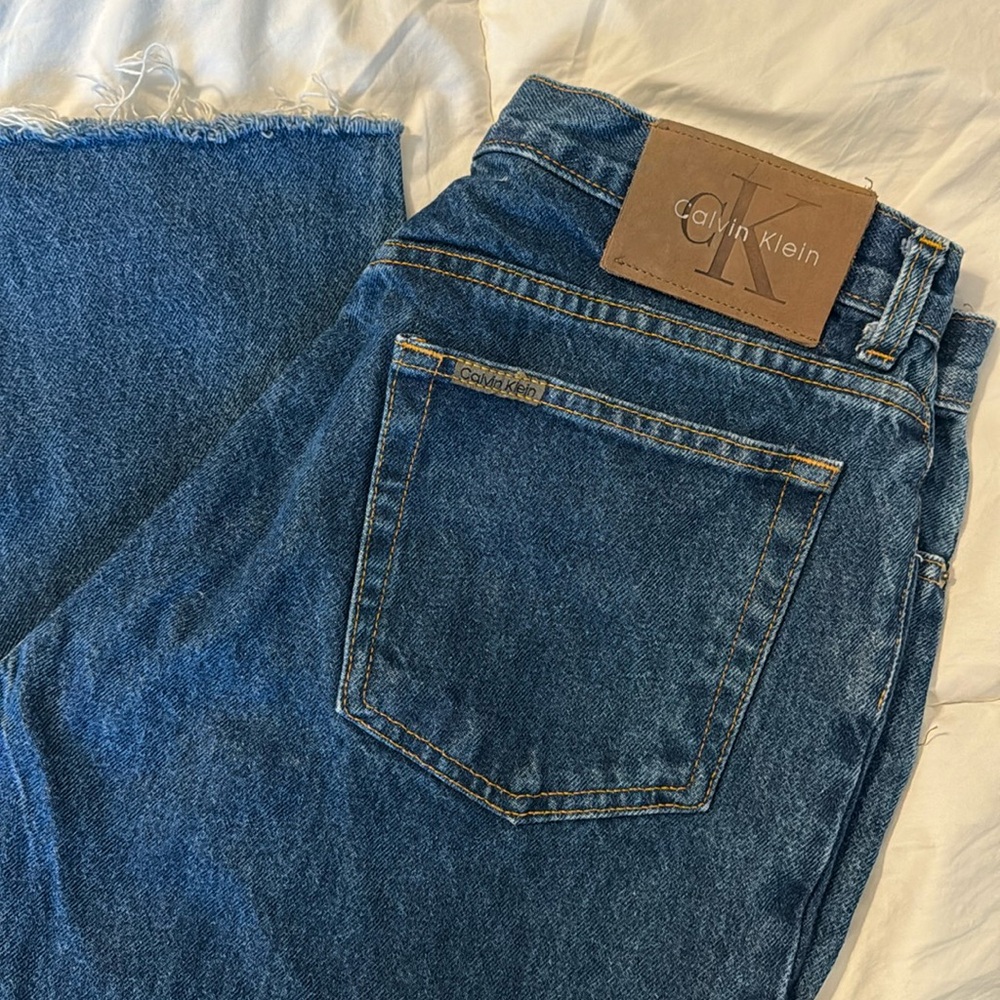 Vintage 90’s 🇺🇸 Made in USA Calvin Klein Dark Wash Jeans